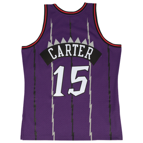 

Mitchell & Ness Mens Vince Carter Mitchell & Ness Raptors Swingman Jersey - Mens Purple Size L