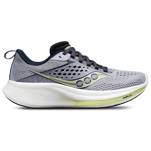 Saucony Ride 17 Running Shoe In Iris/navy