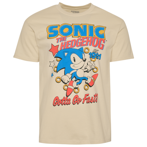 Steve Selvin Mens  Sonic T-shirt In Neutral