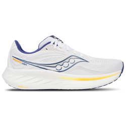 Men's - Saucony Ride 18 - White/Azurite