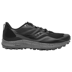 Men's - Saucony Peregrine 12 - Black/Charcoal