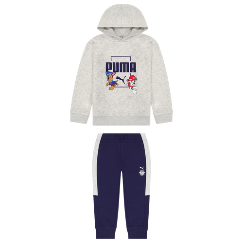 

Girls Infant PUMA PUMA Paw Patrol Hoodie Set - Girls' Infant Gray/Black Size 18MO