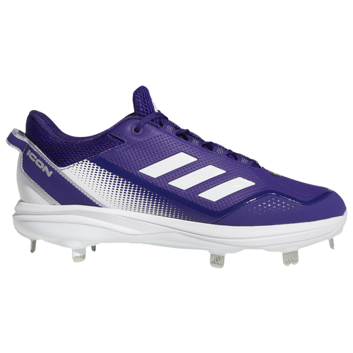 

adidas Mens adidas Icon 7 - Mens Baseball Shoes College Purple/White Size 10.5