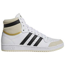 Men's - adidas Originals Top Ten Mid - White/Black/White