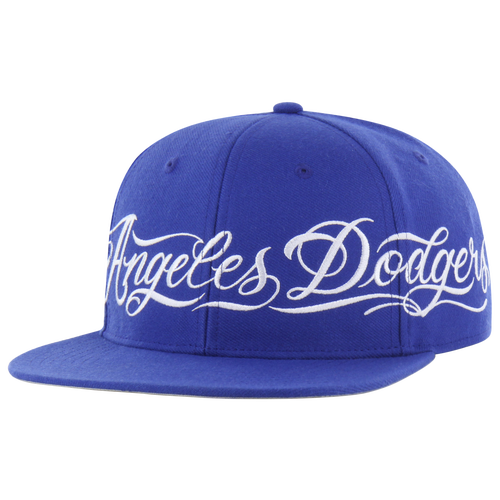 47 Brand Womens Los Angeles Dodgers Cartoon Captain Cap In Blue