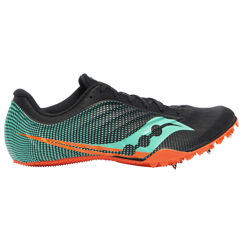 Saucony Spitfire 5 - Men's Sprint Spikes - Black / Cool Mint - S29055-26