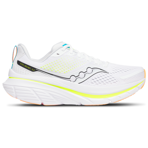 MENS - Saucony Guide 17 - White/Black