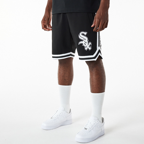 

New Era Mens Chicago White Sox New Era White Sox Elite Pack Shorts - Mens Black Size M