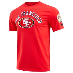 Men's - Pro Standard 49ers Classic T-Shirt - Red/Red