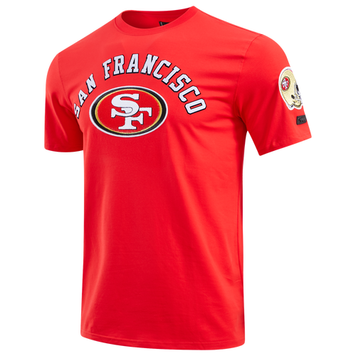 

Pro Standard Mens Pro Standard 49ers Classic T-Shirt - Mens Red/Red Size L