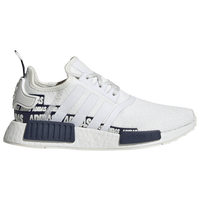 Boys' Grade School - adidas Originals NMD R1 - White/Black/Blue