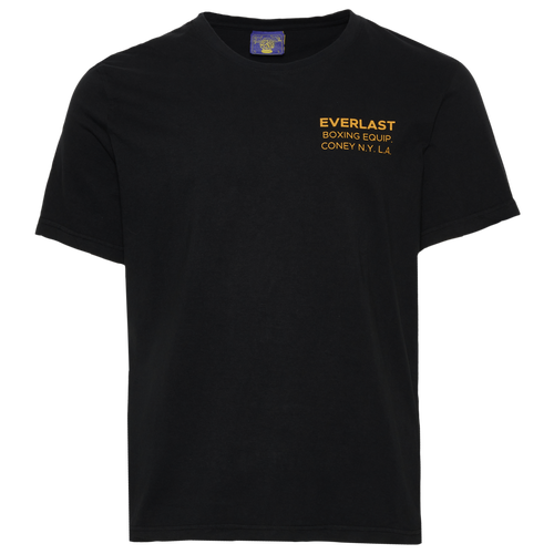 

Coney Island Picnic Mens Coney Island Picnic Everlast Lover Garment Dyed Semi-Crop T-Shirt - Mens Black/Black Size S