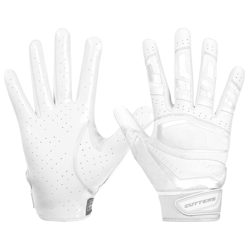 

Cutters Mens Cutters Rev Pro 4.0 Solid Receiver Gloves - Mens White Size S