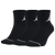 Jordan Jumpman Quarter 3 Pack Socks  - undefined Black/Black/Black
