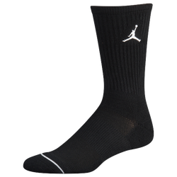 Adult Unisex - Jordan Jumpman Crew 3 Pack Socks - Black/Black/Black