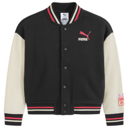 Girls' Toddler - PUMA X Gabby's Dollhouse Varsity Jacket - Red/Iron Grey