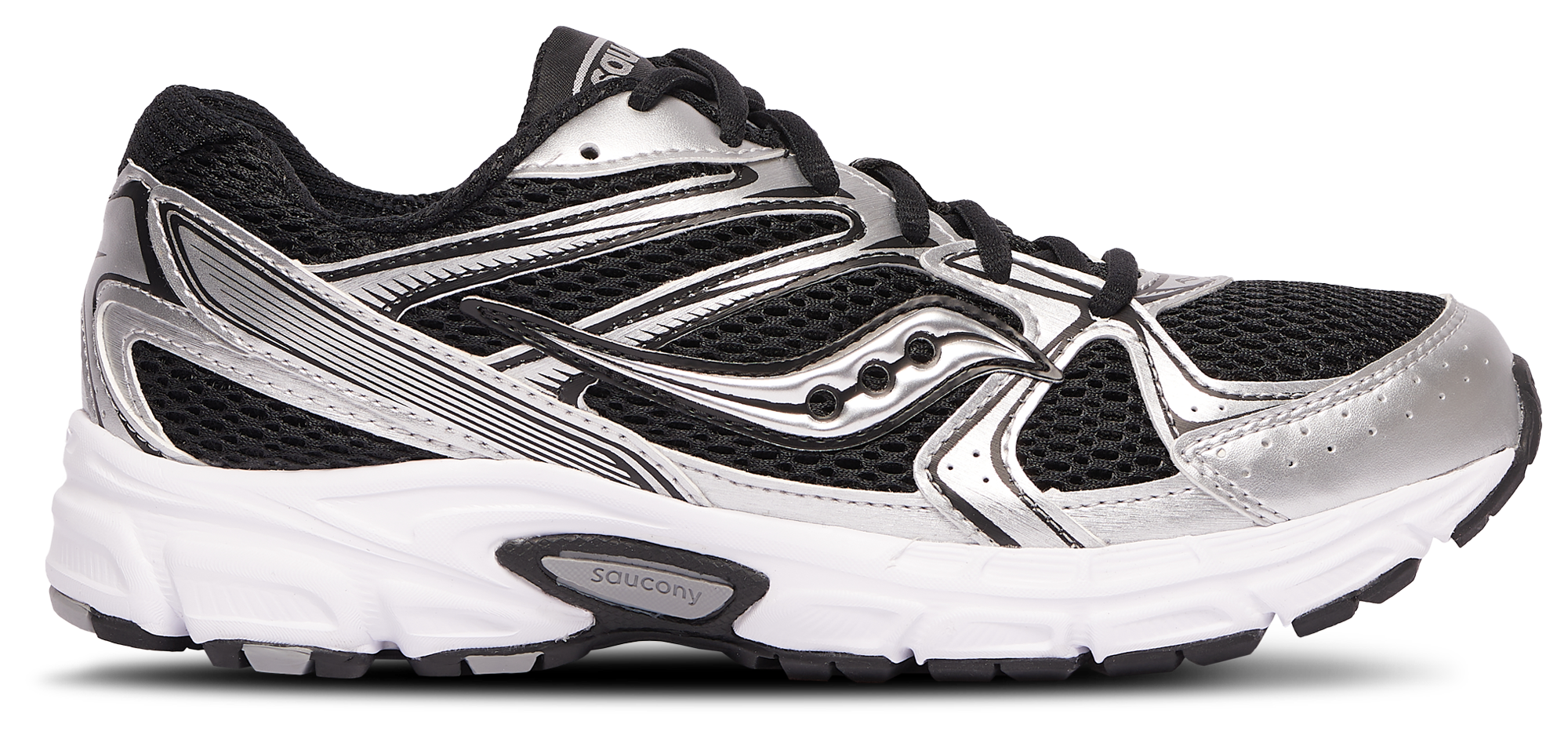 Women's - Saucony Ride Millennium - Black/Silver