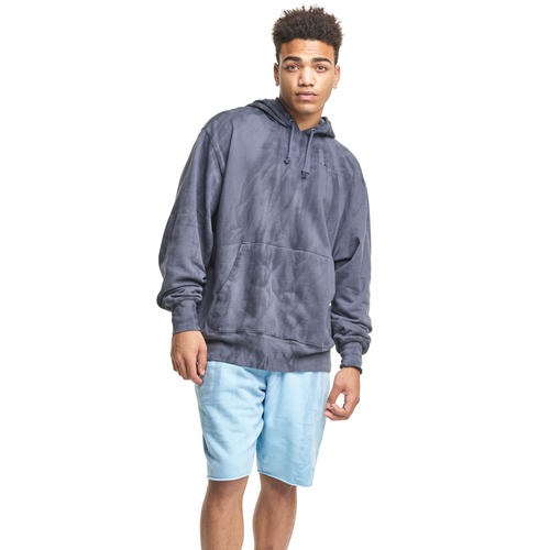 

Champion Mens Champion Lightweight Fleece Feather Dye Hoodie - Mens Grey/Black Size L