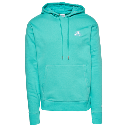 

Champion Mens Champion Fleece Pullover Hoodie - Mens Teal Size L