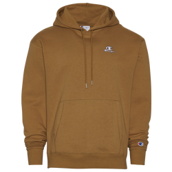 Men's - Champion Classic Fleece Pullover Hoodie - Wheat/White