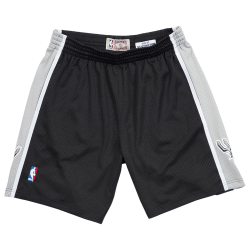 

San Antonio Spurs Mitchell & Ness Spurs Swingman Shorts - Mens Black Size XXL