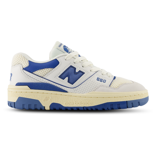 

New Balance Boys New Balance 550 - Boys' Grade School Basketball Shoes Tan/White/Blue Size 05.0