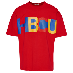 Men's - Support Black Colleges Logo T-Shirt - Red/Multi