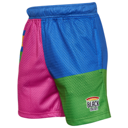 Men's - Support Black Colleges Fleece Shorts - Pink/Multi