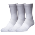 LCKR 3 Pack Performance Crew Socks - Lckr White