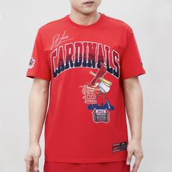Men's - Pro Standard Cardinals Hometown T-Shirt - Red/Red