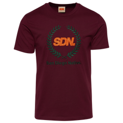 Men's - SDN Brand Victory T-Shirt - Maroon/Orange