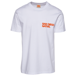 Men's - SDN Brand Native T-Shirt - White/Orange