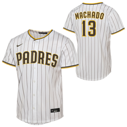 Boys' Grade School - Nike MLB Padres Kids Home Jersey - White
