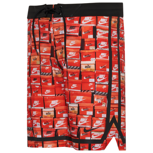 

Nike Mens Nike Stacked Fadeaway 9" Boardshorts - Mens Orange/Black Size 32