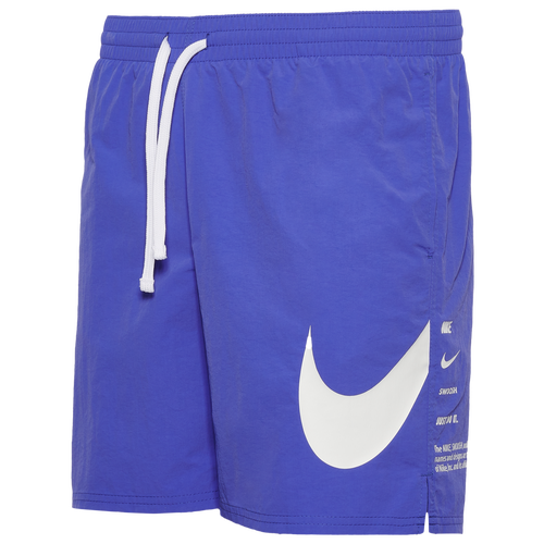 

Nike Mens Nike Graphic HBR 7" Shorts - Mens Purple/White Size M