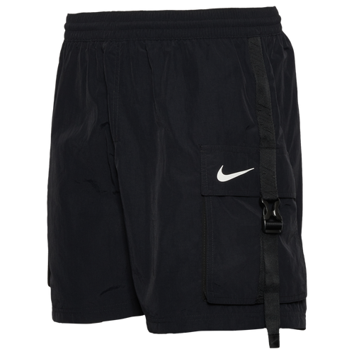 

Nike Mens Nike Volley Cargo 7" Shorts - Mens Black/Black Size M