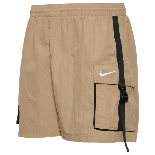 

Nike Mens Nike Volley Cargo 7" Shorts - Mens Black/Tan Size M