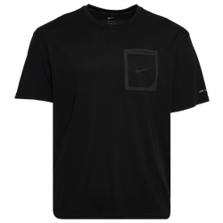 Men's - Nike Tek Pocket T-Shirt - Black/Grey