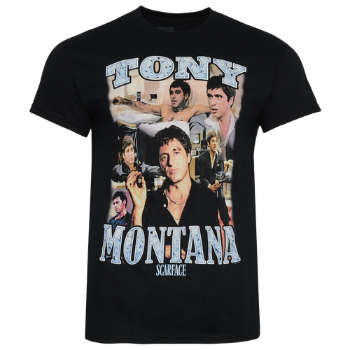 

American Classics Scarface TM Collage T-Shirt - Mens Multi/Black Size XXL