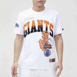 Men's - Pro Standard Giants Hometown T-Shirt - White/White