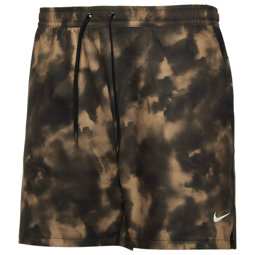Nike Contend 7” Volley Boxer Print Shorts - Nike Black/Parachute Beige
