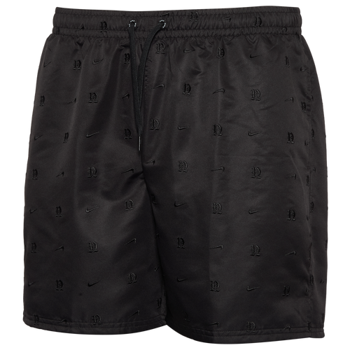 Nike Breaker Volley 7" Lux Letter Embroidered Shorts - Nike Black