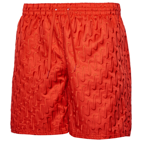 Nike Breaker Volley 7" Lux Letter Embroidered Shorts - Nike Light Crimson