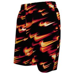 Boys' Grade School - Nike 7" Volley Short - Red/University Red