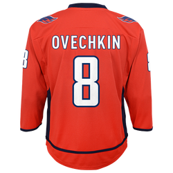 Boys' Grade School - Outerstuff Capitals Home Jersey - University Red