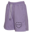 Viva La Bonita Self Love Club Shorts - Women's Lavender/Purple