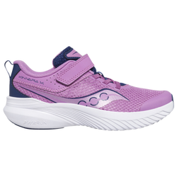 Girls' Preschool - Saucony Kinvara 14 A/C - Indigo/Grape