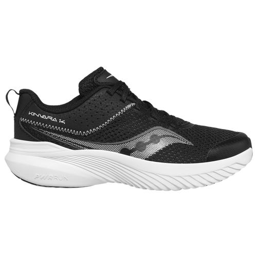 Shop Saucony Boys   Kinvara 14 In Black/grey