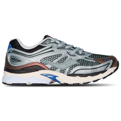 BOYS - Saucony Omni 9 - Silver/Black Burgundy
