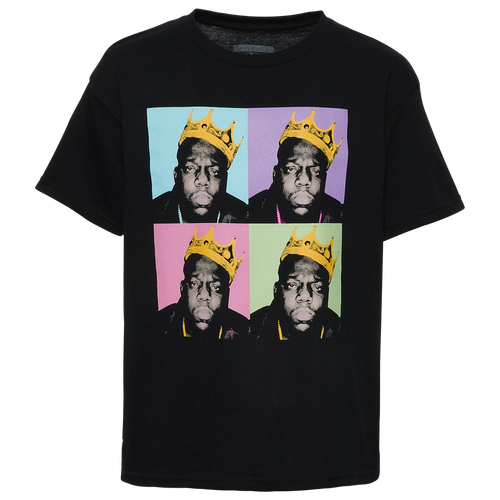 

Boys Biggie Biggie Quad Culture T-Shirt - Boys' Grade School Black/Black Size M